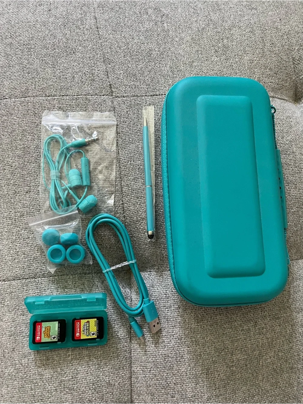 Nintendo Switch Lite and accessories